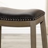 Vivastate Enhance Seating Comfort with 24" Counter Height Saddle Stool,