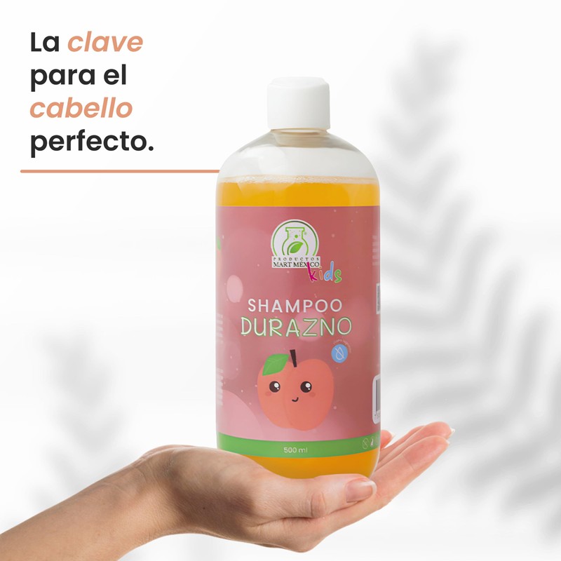 Shampoo De Durazno Kids Cero Lágrimas Productos Mart Mexico 500