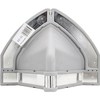Dektite Universal End Cap - Gray -Universal Trapezoidal SSR End