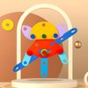 Kids Nut Combination Wooden Toy Building Tool Set for Interactive