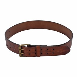 TOURBON Deluxe Cowhide Leather Belt for DIY Workshop Tool Pouch Western Cowboy Mens Strap