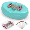 Auvitaya Magnetic Pin Holder, Pin Cushions for Sewing, Strong Magnet