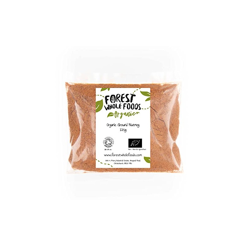 Organic Ground Nutmeg - Forest Whole Foods (125g)