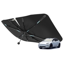 [Actualización 2024] Nmoiss Parasol para parabrisas para coche, [revestimiento de vinilo más nuevo] protege el coche de los rayos solares y los daños por calor, mantiene fresco y protege el interior,, 145-24ZYS