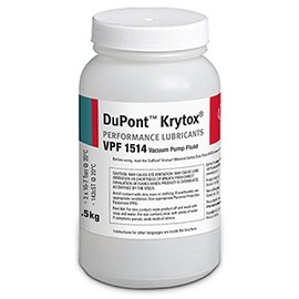 Krytox 1514 Oil, 2X10-7 Torr at 20 Degrees C Vacuum Pump Fluid, 0.5 kg