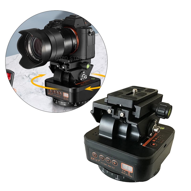 Panoramic Tripod Head with Variable, Time and Direction- Perfect DSLR