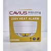 1 x Cavius RF Mains-Powered Heat Alarm | CV3202