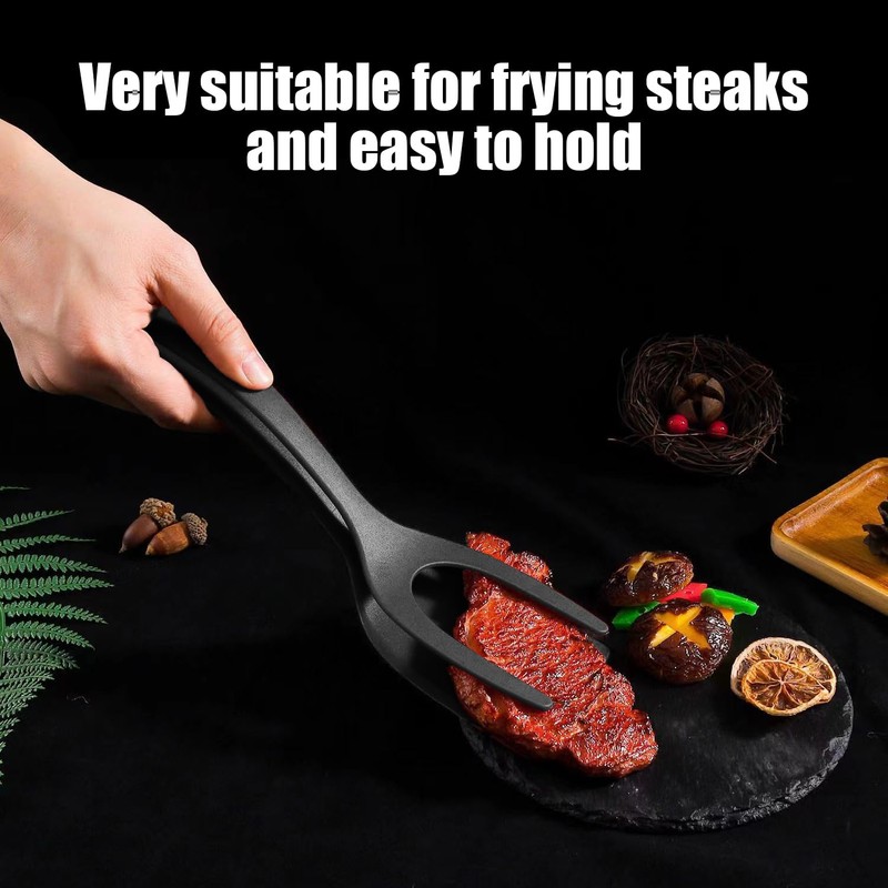 2-Piece Flipping Spatula, Kitchen Utensil Set, Cooking Spatula, Kitchen Non-Stick