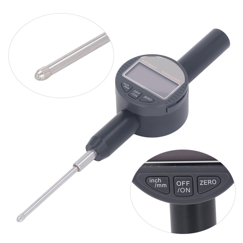 0 to 50.8mm Digital Dial Indicator High Accuracy 0.0005in 0.01mm