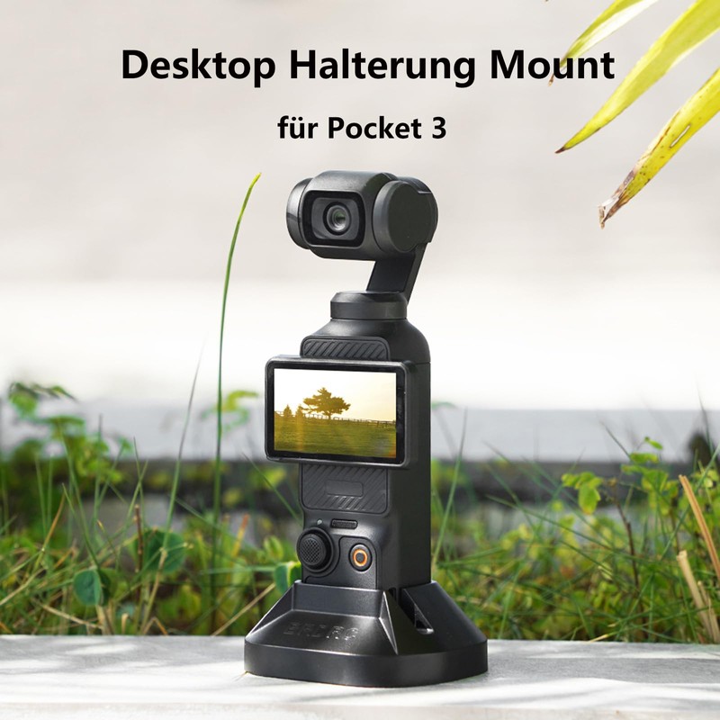 ZJRXM Desktop Mount for DJI Osmo Pocket 3, Desk Mount