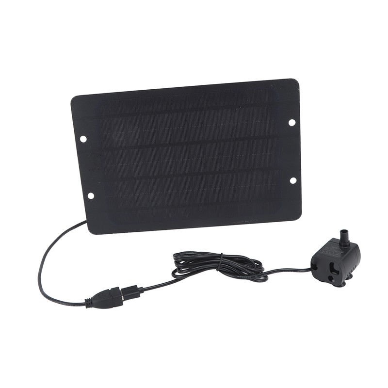 Solar Fountain 6V 10W Bird Bath Fountain USB Interface with