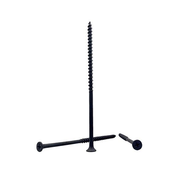 (Pack of 50) Black Phosphate Carbon Steel 4.8 x 130mm
