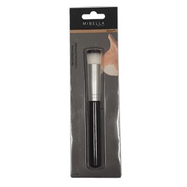 Mibella Professional Concealer Brush, Makeup & Highlighter Brush with Synthetic Bristles, Black 21766