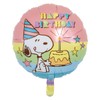 Hokosan ibrex 14" Round Peanuts Birthday Pastel
