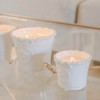 Bourbon Royalty Classic White Marquis Medium 10 Ounce Ceramic/Wax Scented