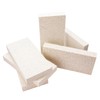 12 Pieces Insulating Fire Brick for Ovens, Kilns, Blacksmith, Fireplaces,