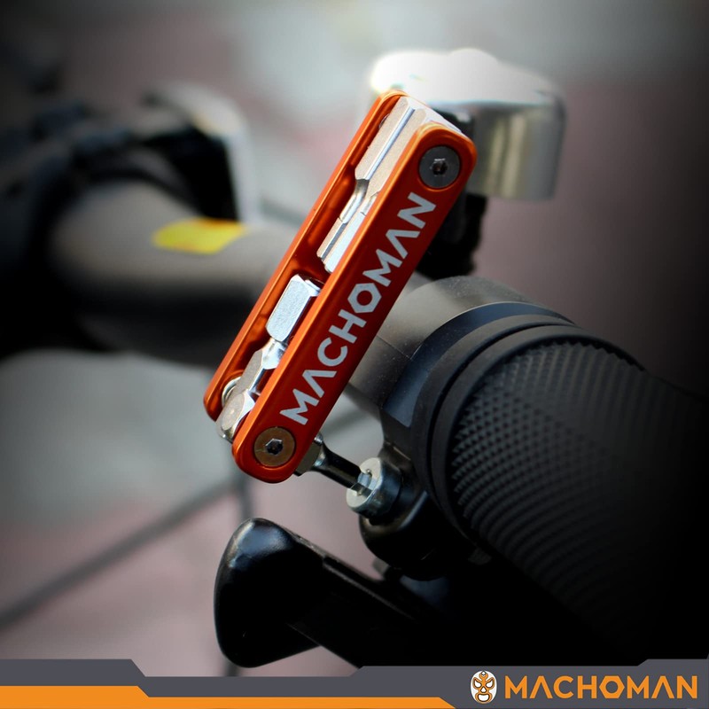 MACHOMAN 5 in 1 (5 Pieces) Multifunctional Folding Bike Repair