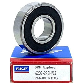 SKF 6203-2RSH C3 Deep Groove Ball Bearings 17x40x12 mm 6203-2RS 6203RS
