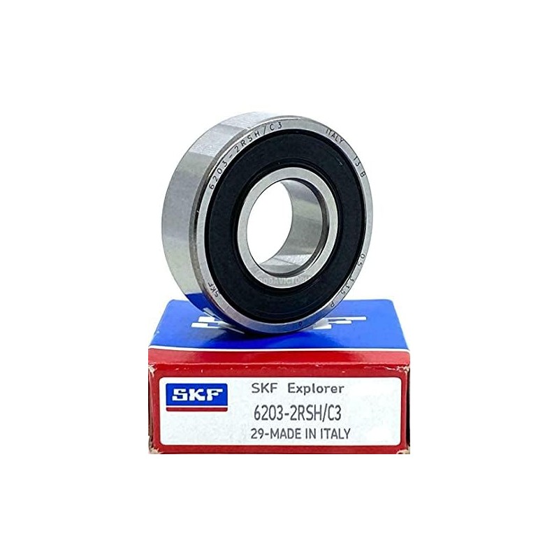 SKF 6203-2RSH C3 Deep Groove Ball Bearings 17x40x12 mm 6203-2RS