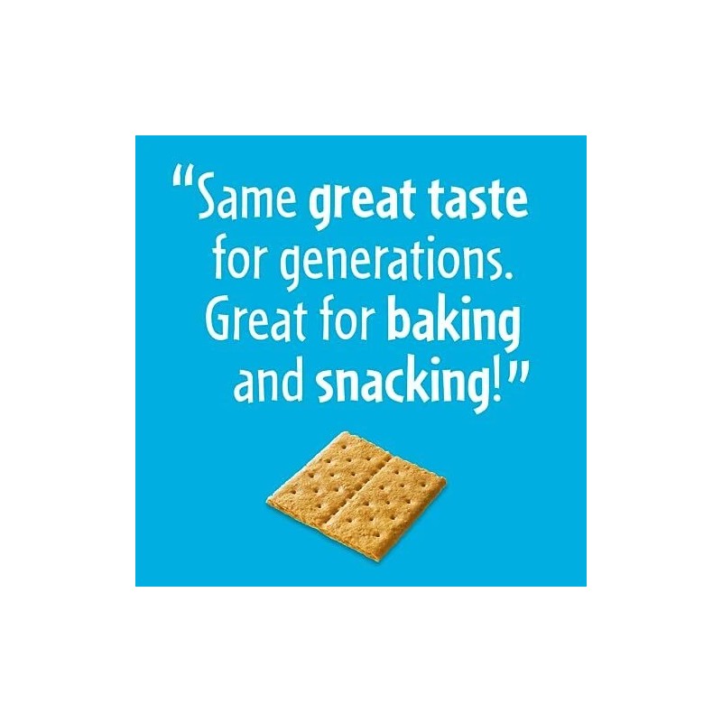 Honey Maid Honey Graham Crackers 14.4oz Pack of 12 Sweet
