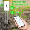 Royal Gardineer Set of 4 Floor Humidity/Temperature Sensors, Bluetooth Comp.,