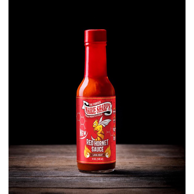 Marie Sharp’s Red Hornet Hot Sauce, 5 oz | Extra