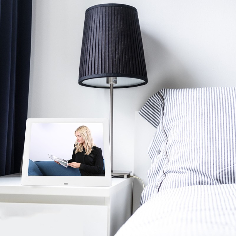8.7in Digital Picture Frame HD IPS Screen Photo Video Playback