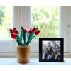 LEKAIYA 5x5 Black Picture Frames Set of 2, Square Solid