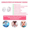 2pz Faja Mentonera Reduce Arruga Papada Y Adelgazante Facial