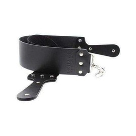 WCS 3" Hanging Strop, Leather and Nylon, Black