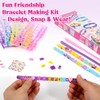 Bcsgj DIY Friendship Bracelet Making Kit for Girls, Jewelry Making