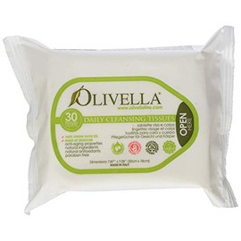 Olivella Facial Cleansing Tissues 30 Count (6 Pack)