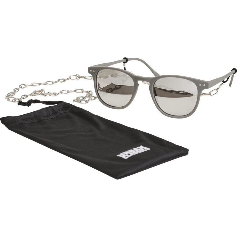 Urban Classics Unisex Arthur Sunglasses with Chain with UV Protection