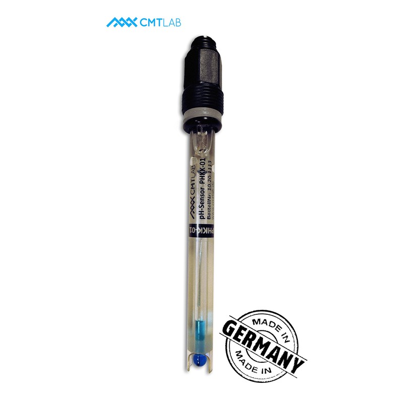 pH Electrode/Sensor, Plastic Shaft, Ceramic Diaphragm, Gel Filling, Industrial Quality,