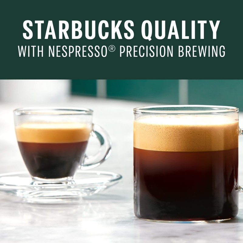 Starbucks by Nespresso Vertuo, French Roast, Dark Roast Coffee, 32-count