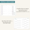 BEZEND 2027 Diary A5 Week to View with Vertical Timeslots