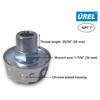 Hydraulic Oil and Fuel Filler Metal Vent Breather Cap for
