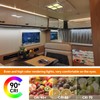 camperxlite RV 12V LED Ceiling Dome Light with Switch, Square