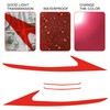 TOMALL 2 Pair Headlight Daytime Running Light Rearview Mirror Light