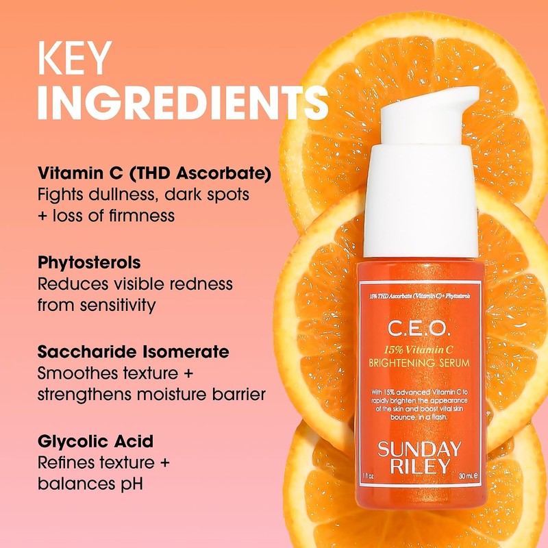 Sunday Riley C.E.O. Rapid Flash Brightening Serum, 1.0 Fl Oz