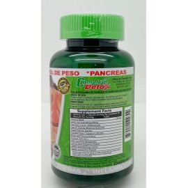 Chapis Spicy & Tea Complete Detox Organic./ Super Limpieza Suave 90 Capsules