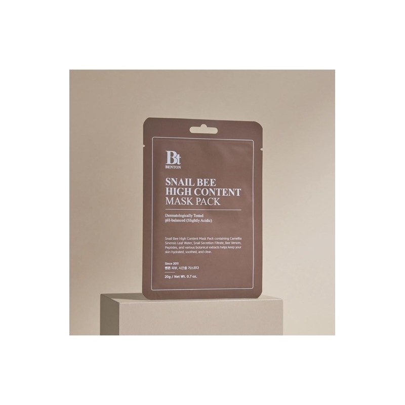 Benton [Snail Mask Pack] Benton Snail Bee High Content Mask
