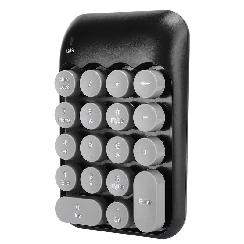 2.4G Wireless Keyboard Mini 18 Keys Numeric Keypad Comfortable Typing