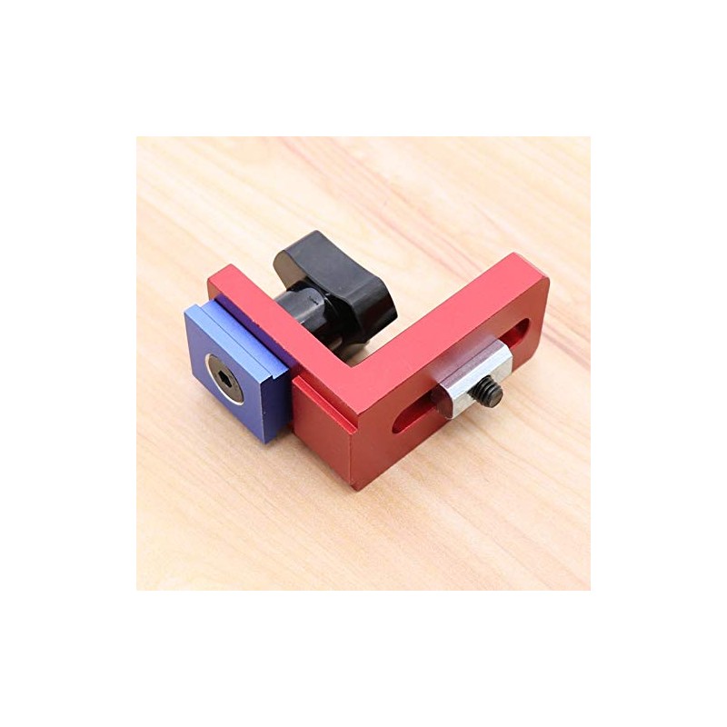 2pcs Miter Track Stop T-track Sliding Brackets For T-Slot T-Track