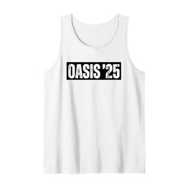 Oasis 2025 Vacation California CA Vintage Retro Souvenirs Tank Top