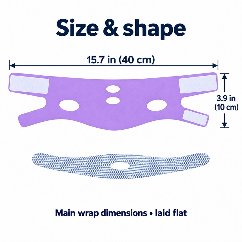 Face-Lift With Sleep Face V Shaper Facial Slimming Bandage Relaxation