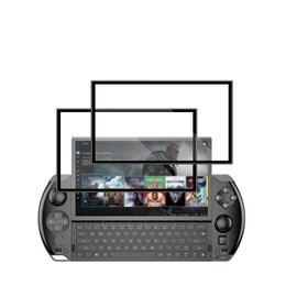 BOVUGAC [2 Pack] Screen Protector for GPD WIN 4 2025 handheld gaming PC 6 inch Tempered Glass Film, Screen Protector for GPD Win4 handheld Anti-Scratch & Sensitive & 9H Hardness