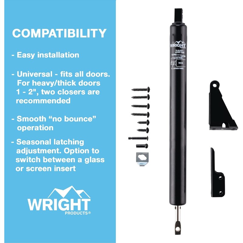 Wright Products - Medium Duty “No Bounce” Pneumatic Screen and