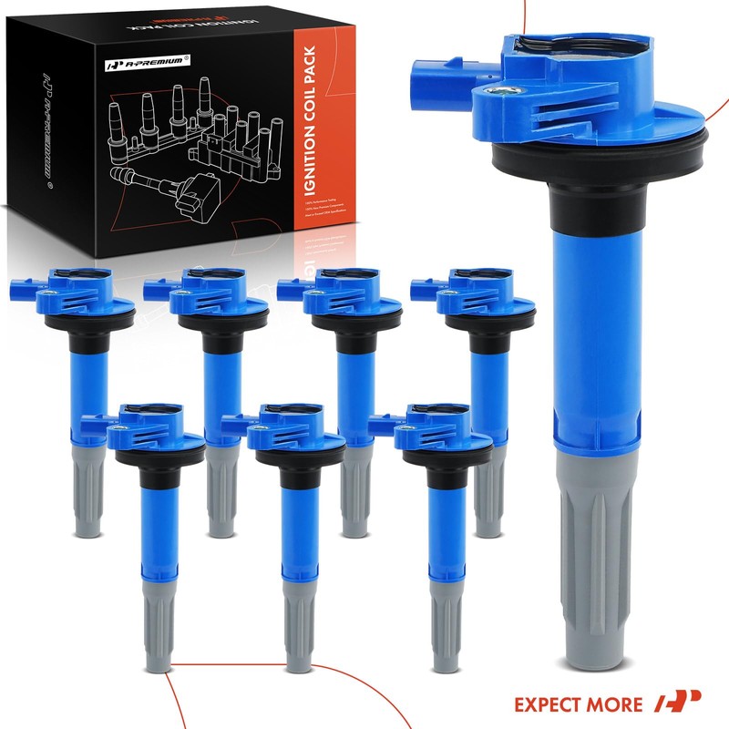 A-Premium Engine Ignition Coil Pack Compatible with Ford F-150 F150