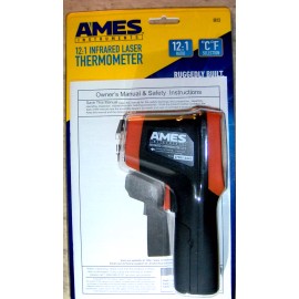 Ames new Infrared Laser THERMOMETER handheld Measure & read temperature gun AMES IR12